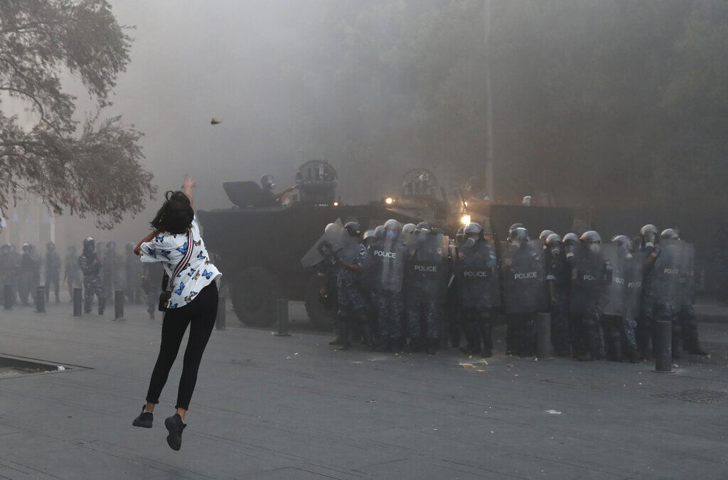 APTOPIX Lebanon Protests